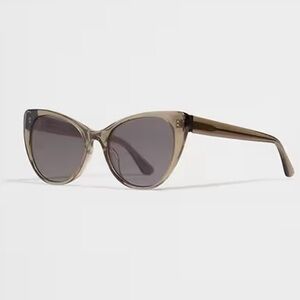 Banana Republic Women’s Brown Crystal Cat-Eye Sunglasses